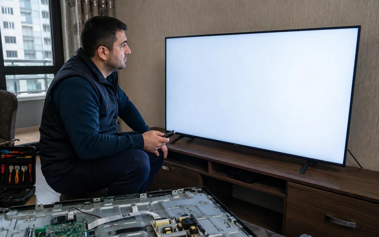 Nərimanovda televizor işıqlandırma təmiri
